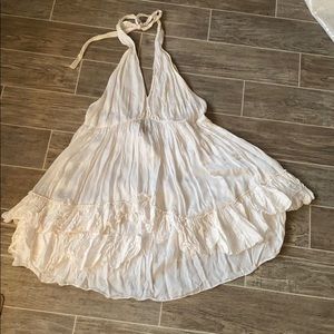 Ruffle tear shabby chic dress